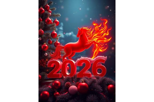 Поздравляем с наступающим Новым 2026 годом!
