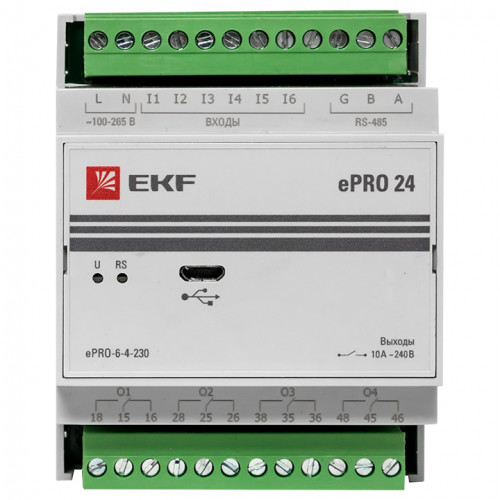 Модуль расширения ePRO удаленного управления 6вх\4вых 230В EKF PROxim