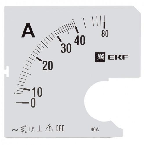 Шкала сменная для A961 40/5А-1,5 EKF