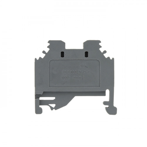 Колодка клеммная пружинная JXB-S-2.5 24А серая EKF