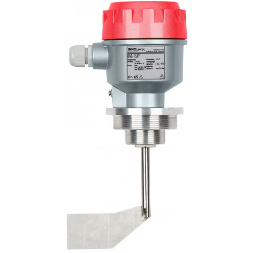 Механический ротационный датчик уровня сыпучих материалов INNOLEVEL в алюм. корпусе, -40 +80 С, Рmax=0.8 bar, 220 VAC, IP65, лопасть 40х98 мм, нерж. сталь