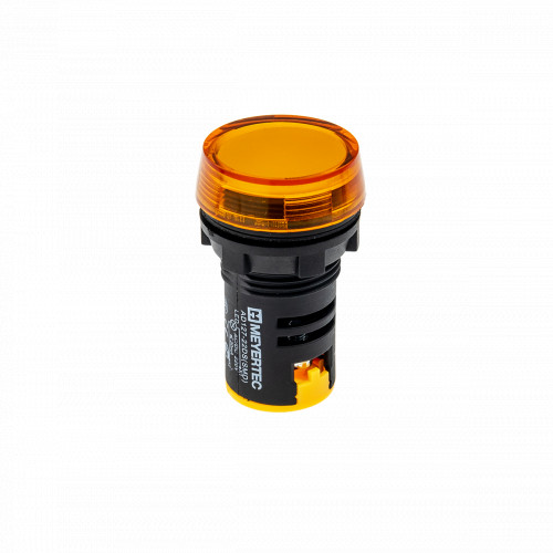Сигнальная LED лампа, желтый, 110V AC/DC IP65 MT22-S25