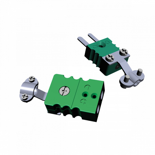 Термопарная Вилка и Розетка для коммутации термопар типа ХА(К), НН(N), ЖК(J), ПП(S) от линий связи
