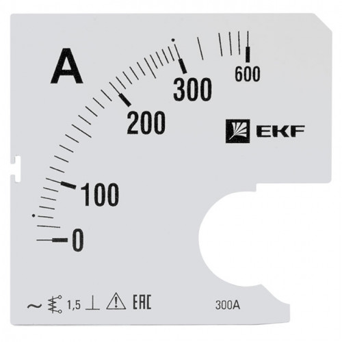 Шкала сменная для A961 300/5А-1,5 EKF
