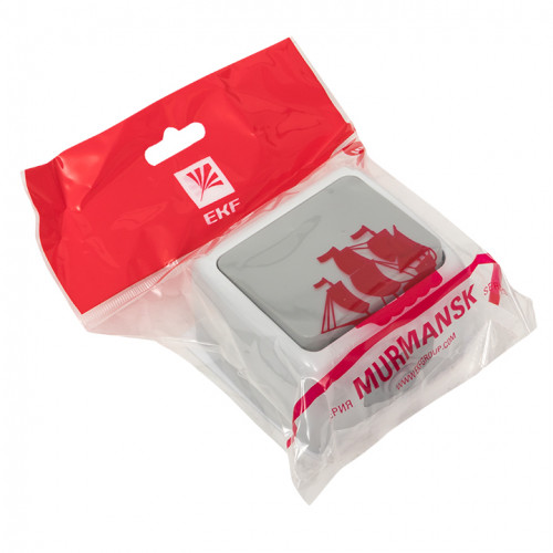 Мурманск Кнопка звонка 1-кл. 10А IP54 сер. EKF