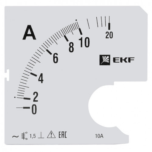Шкала сменная для A961 10/5А-1,5 EKF