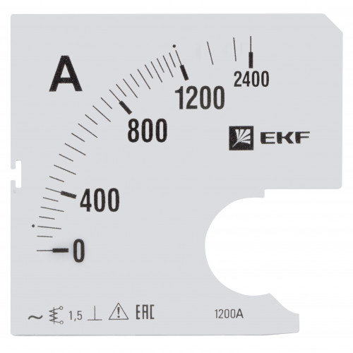 Шкала сменная для A961 1200/5А-1,5 EKF